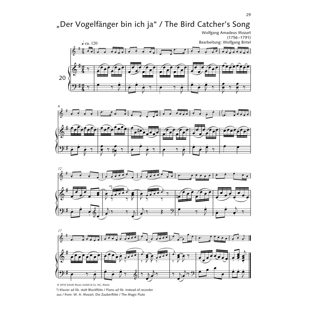 The Bird Catcher's Song